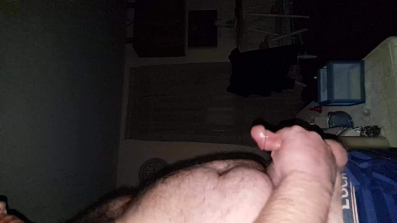 STROKING YOUNG FAT COCK HUGE LOAD IN SLOW MOTION 
