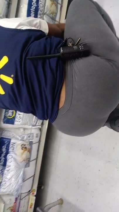 Big Booty Walmart Employee