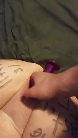 amateur ass plug spanking