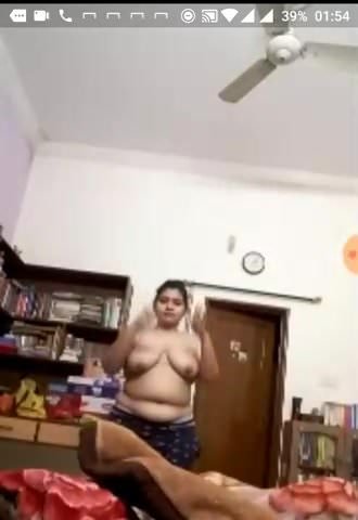 chubby girl video chatting with boyfriend showing boobs