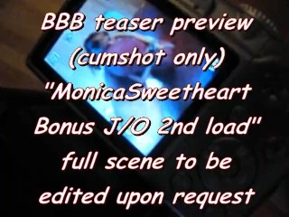 BBB teaser preview: MonicaSweetheart bonus (2ndLoad) JerkOff