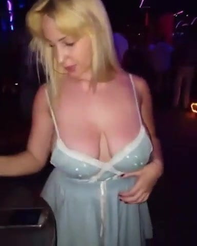 Serbian TEEN dancing with big boobs tits