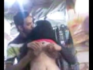 hijab egypt with boyfriend playing in Nipples rosy tit