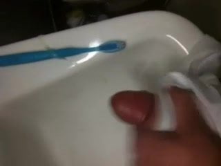 Big load over friends toothbrush