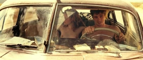 Kirsten Stewart Nude - On The Road