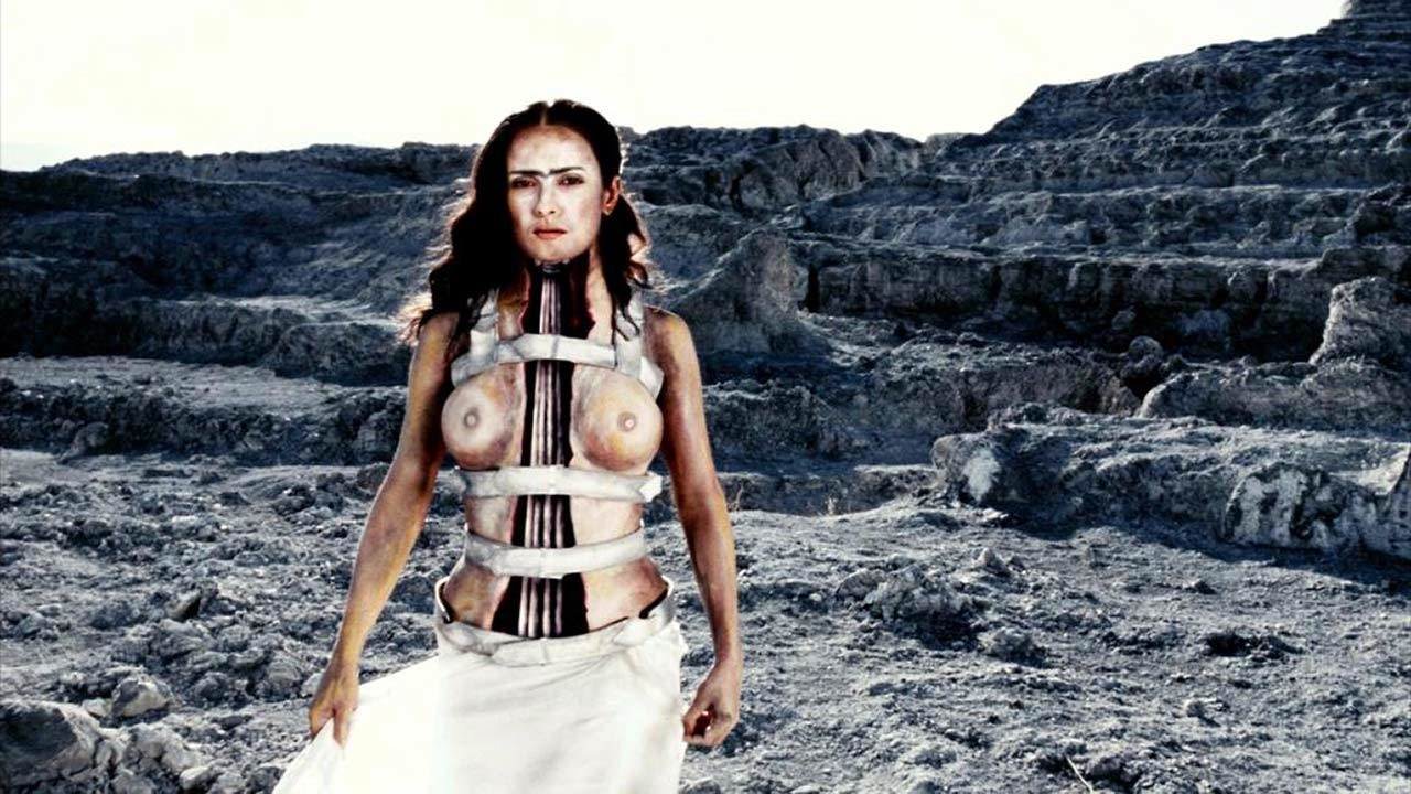 Salma Hayek Nude Tits Scene In 'Frida' on ScandalPlanetCom