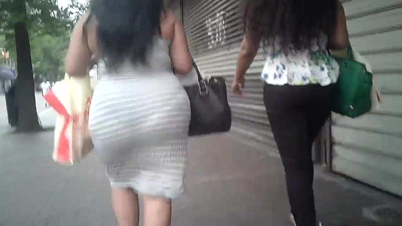 BBW Candid Phat Booty in Skirt Pt. 2