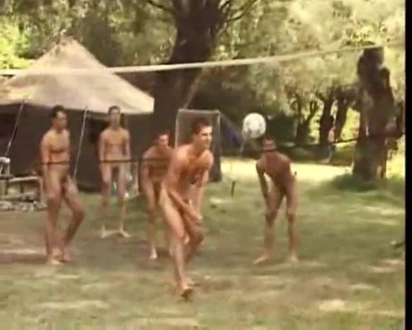 Accidental Naked Volleyball