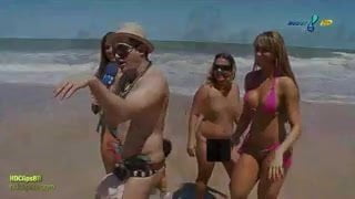 Funny report on brasilian nudist beach