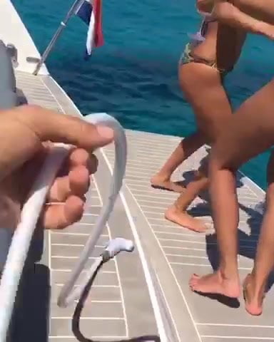 Sexy dance on The boat 
