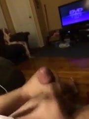 Girlfriend suck cock of her boyfriend in home HD video