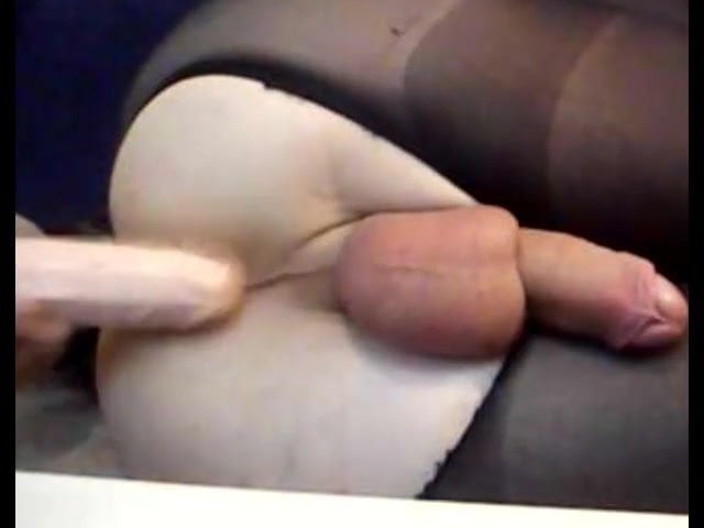 Stockings anal play