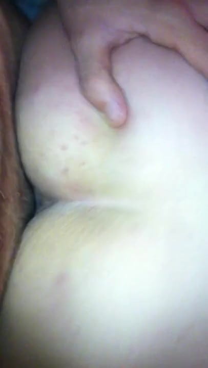 Horny beauty brunette ass dildoing