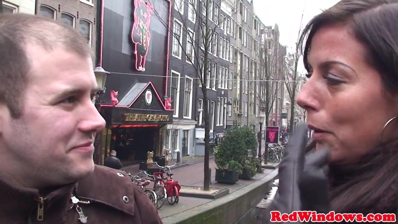 Doggystyled dutch prostitute welcomes tourist