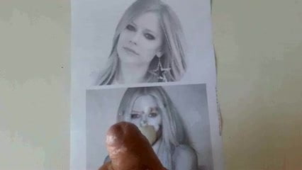 cum on Avril Lavigne