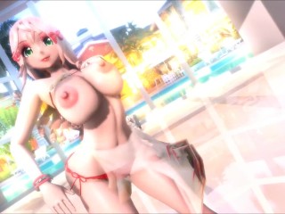 [MMD] Canâ€™t Remember To Forget You (Maiko + Zytra)